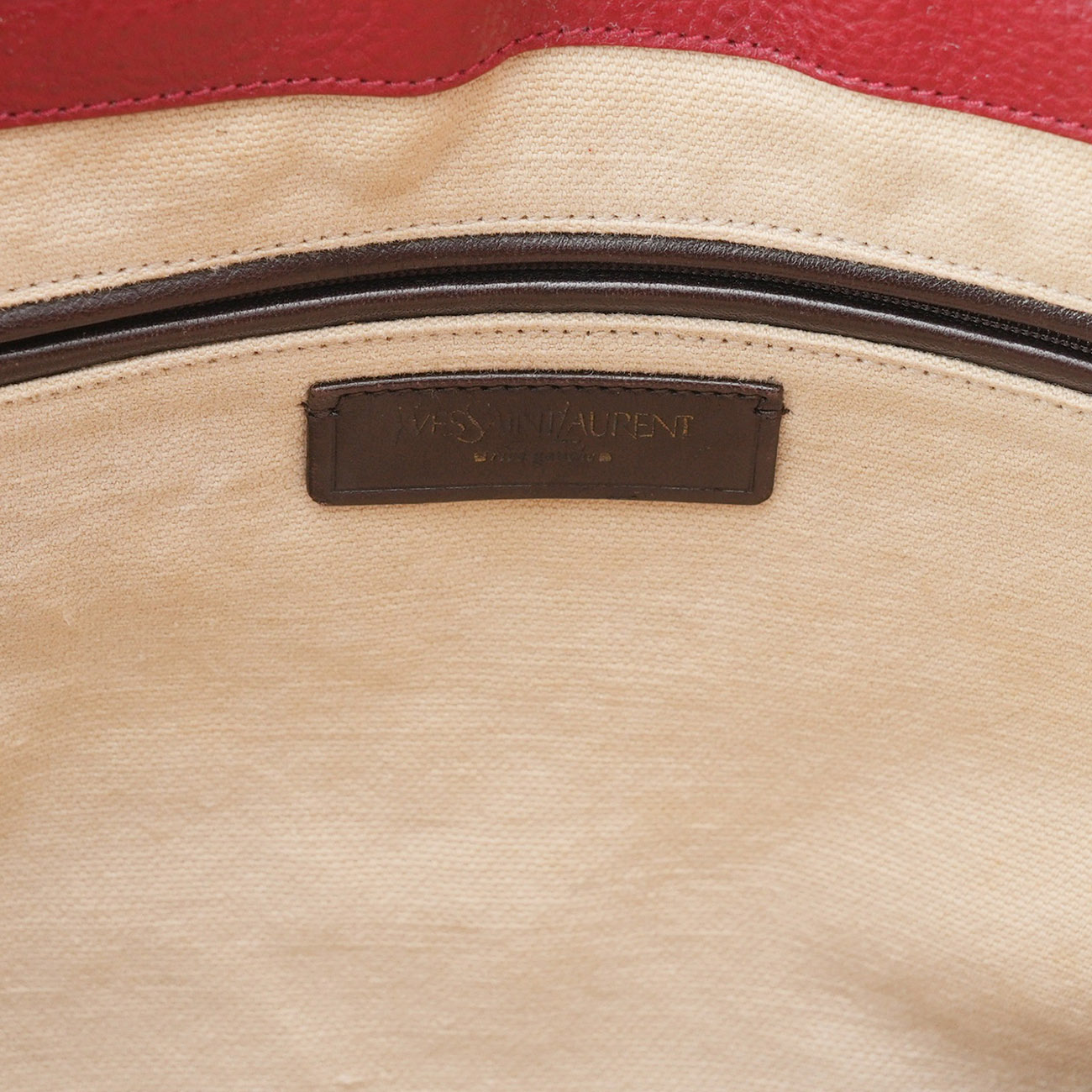 YVES SAINT LAURENT(USED)생로랑 191854 레더 숄더백